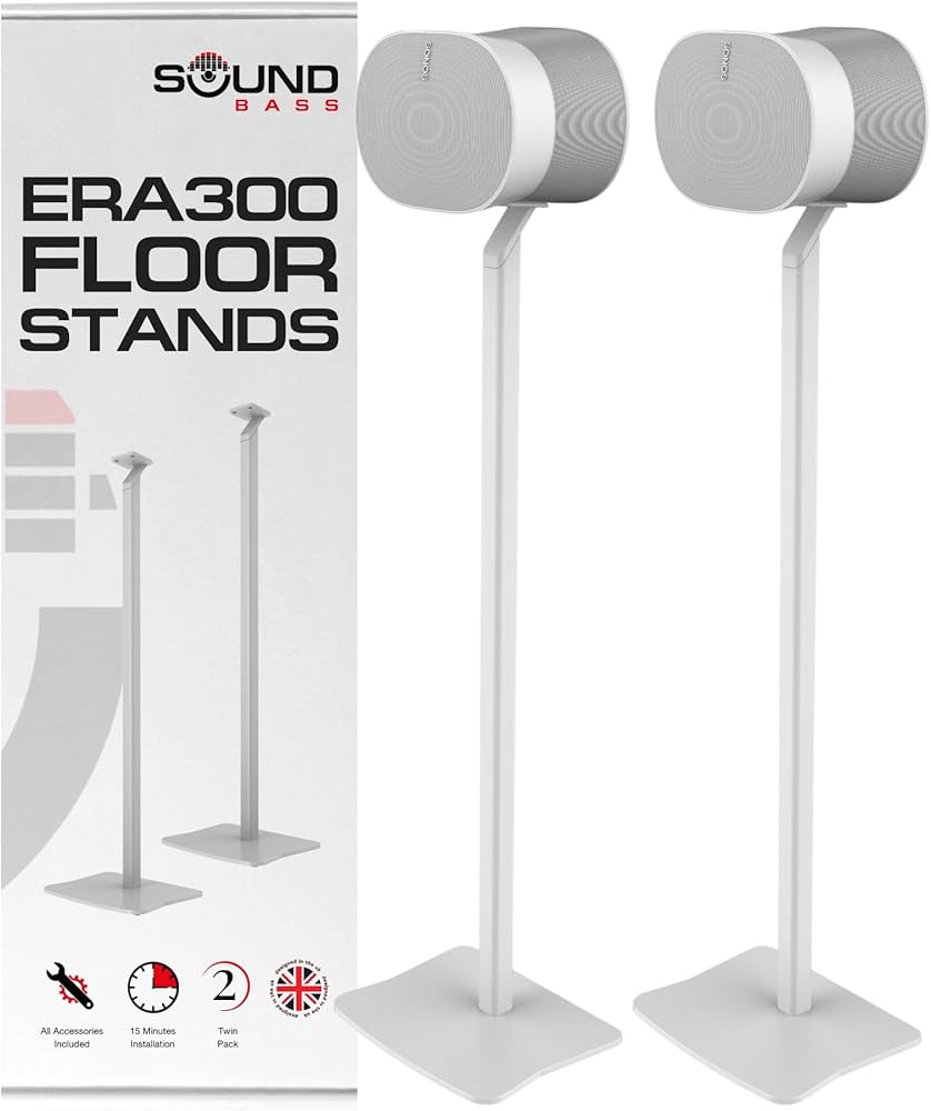 Amazon.com: Sound Bass ERA300 Floor Stand, Premium Metal Design
